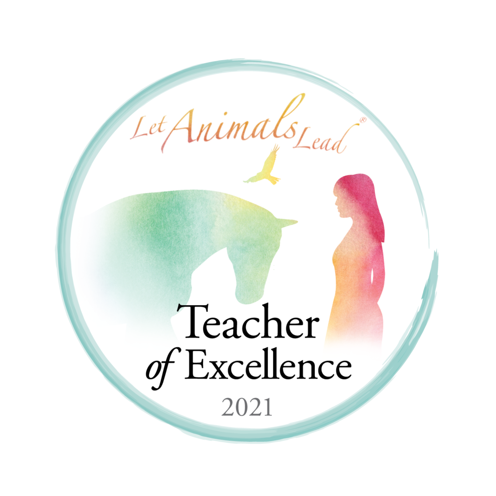 Let Animals Lead Teacher of Excellence 2021 logo